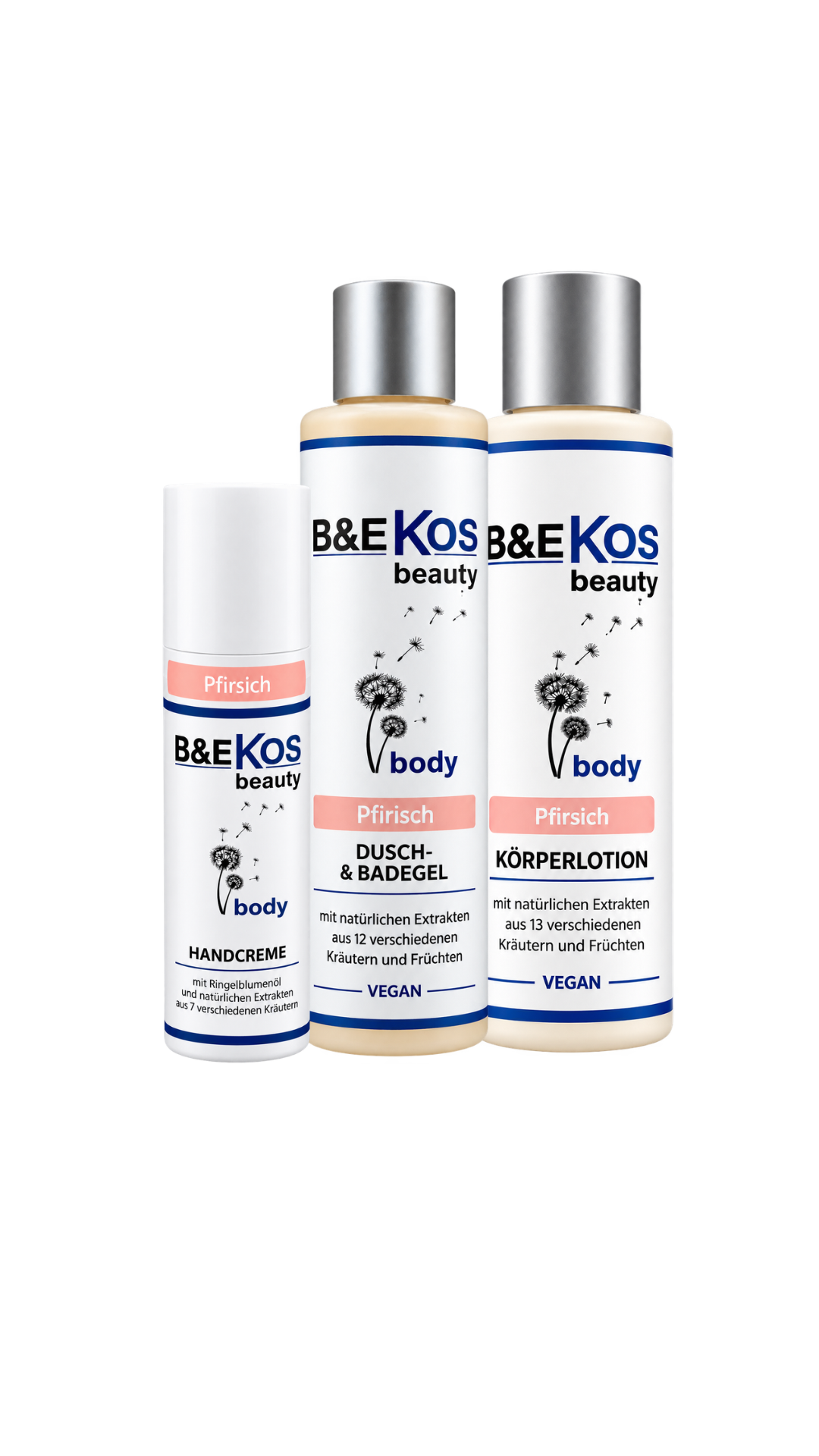 B&E KOS beauty Bundle Pfirsich