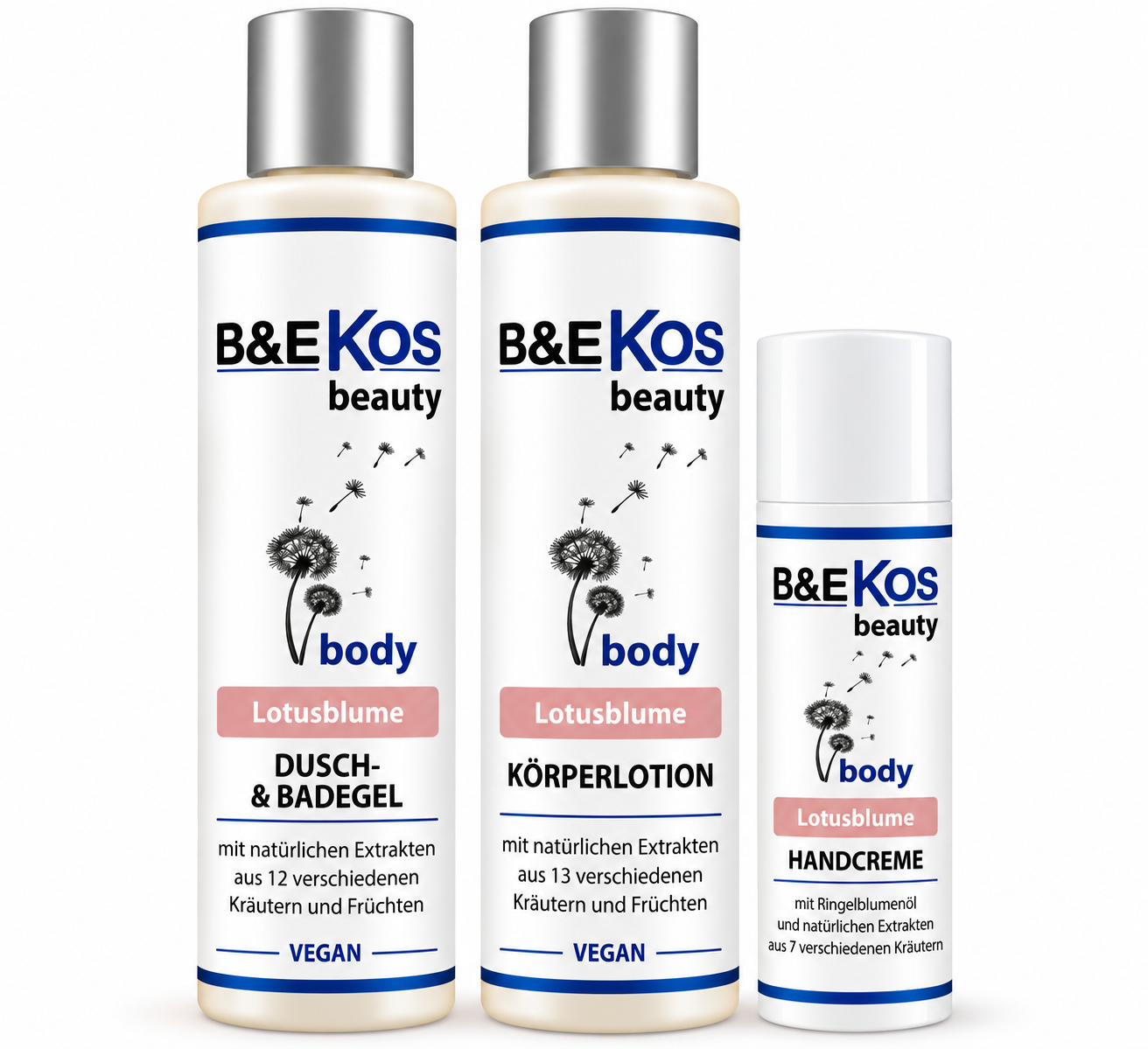 B&E KOS beauty Bundle Lotusblume